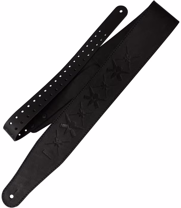 Richter Will Adler Signature Strap Black - Gitarrengurt