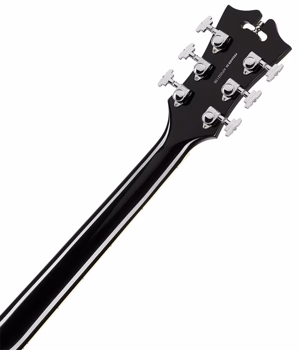 D'Angelico Single Cutaway Black Flake - Semiakustische Gitarre