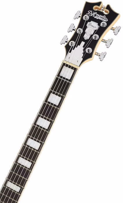 D'Angelico Double Cutaway Solid Body Sky Blue - E-Gitarre