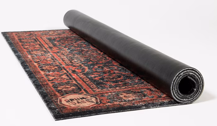 DRUMnBASE Vintage Persian Stage Mat 130 Red/Black - Teppich
