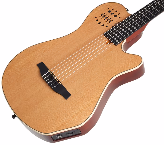 Godin Multiac Grand Concert SA Natural HG - Elektroakustische Midi-Gitarre