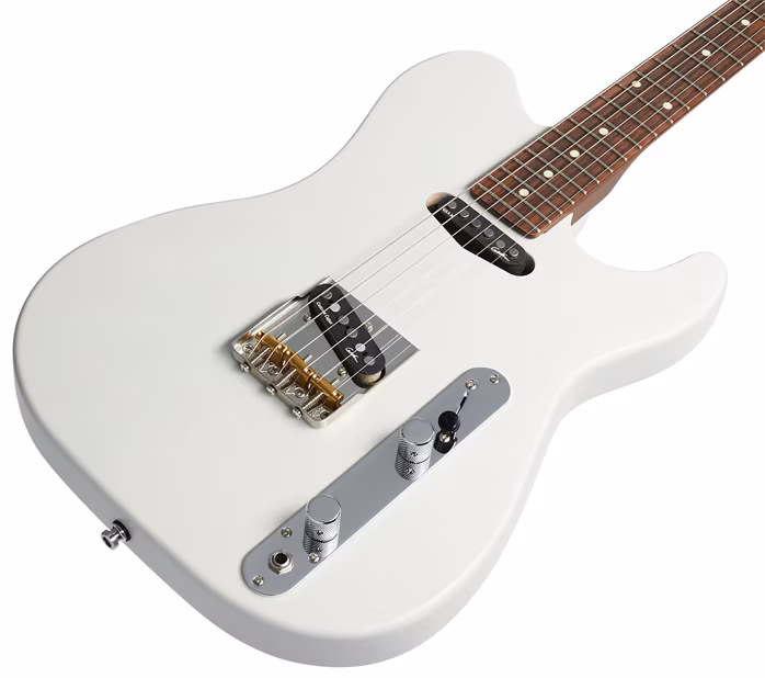 Godin Stadium HT Trans White RN - E-Gitarre