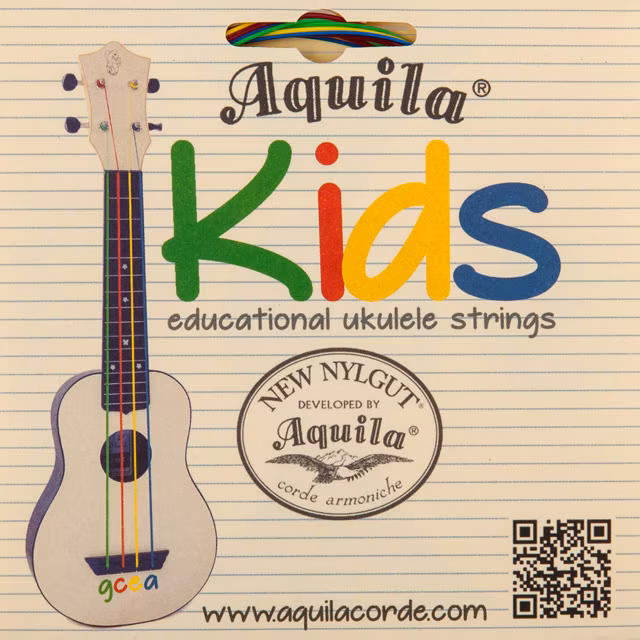 Aquila 160U Kids Educational Ukulele Strings  - Saiten für Sopran-/Konzert-Ukulele