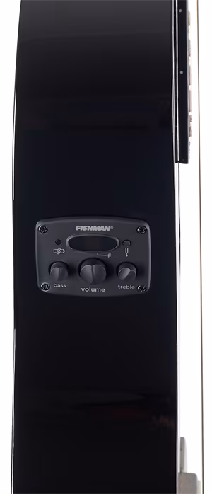 Fender CN-140SCE Nylon WN BK - Klassische elektroakustische Gitarre