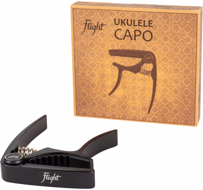 Flight Ukulele Capo Black - Kapodaster