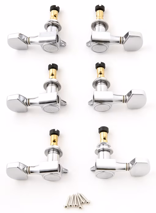 PRS SE LockingTuners, Set of Six, Chrome - Gitarren-Mechanik