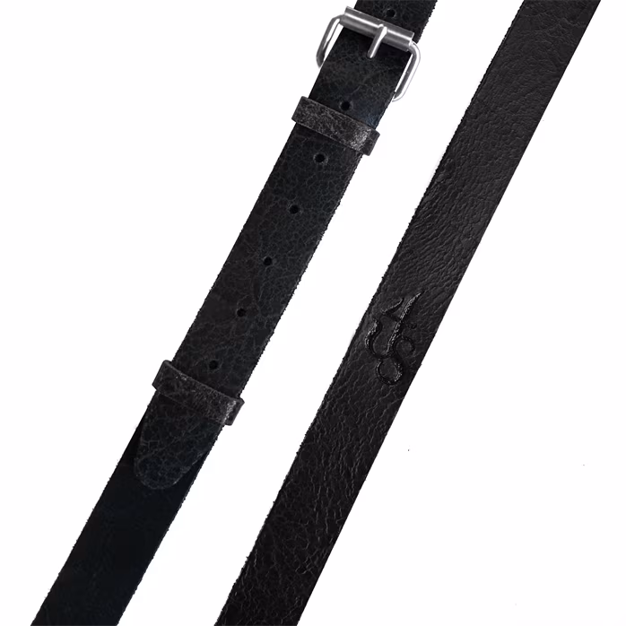 Richter Richard Fortus Signature Guitar Strap Vintage Black - Gitarrengurt
