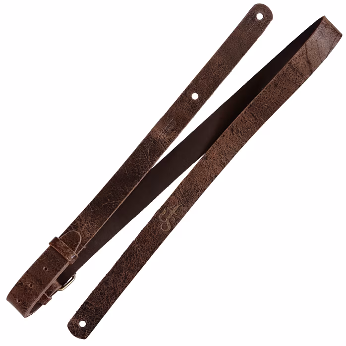 Richter Richard Fortus Signature Guitar Strap Brown - Gitarrengurt