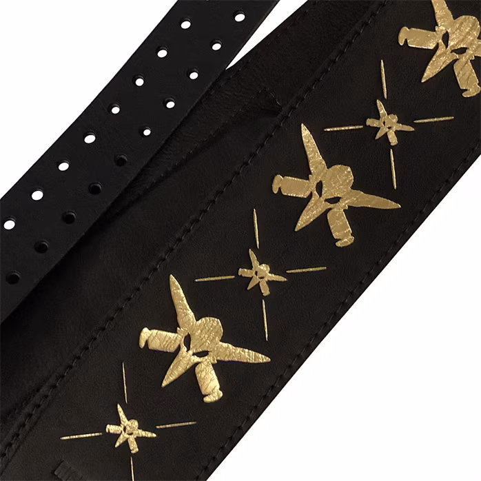 Richter Will Adler Signature Strap Gold - Gitarrengurt
