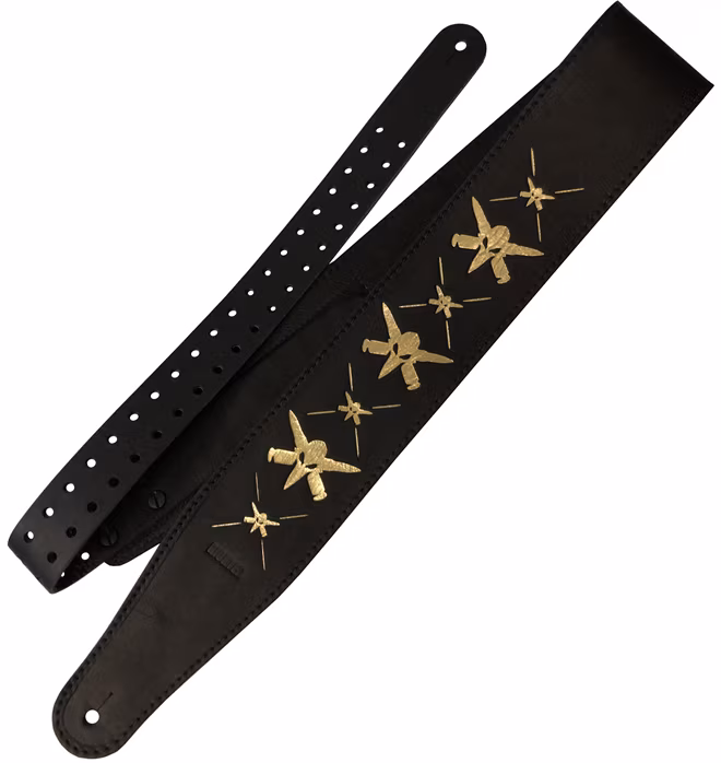 Richter Will Adler Signature Strap Gold - Gitarrengurt