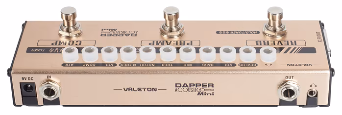 Valeton Dapper Acoustic Mini - Gitarren-Multieffekt