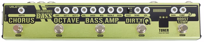 Valeton Dapper Bass - Bass-Multieffekt