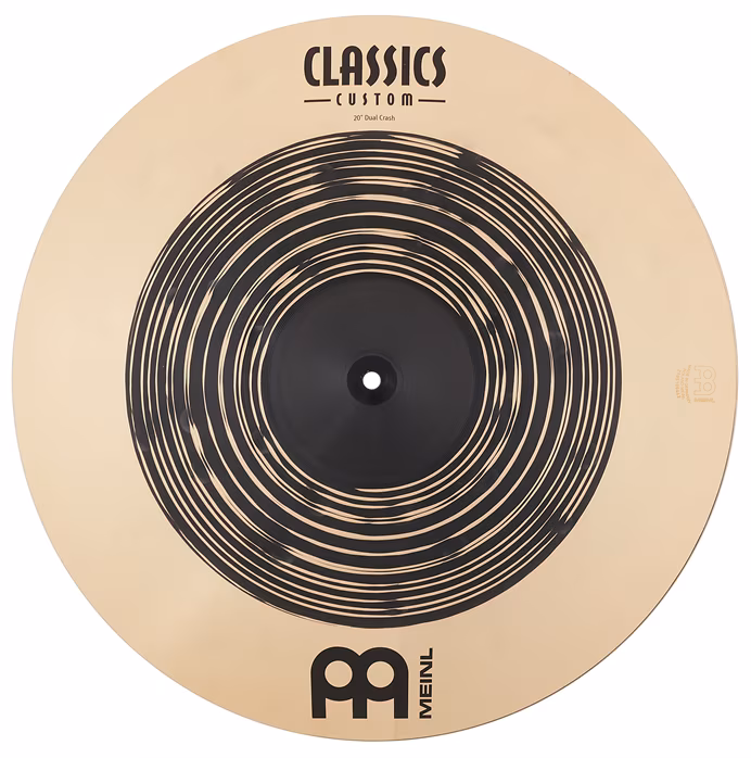 Meinl 20" Classics Custom Dual Crash - Crash-Becken