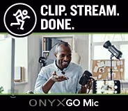 Mackie OnyxGO Mic - Kondensator-Ansteckmikrofon