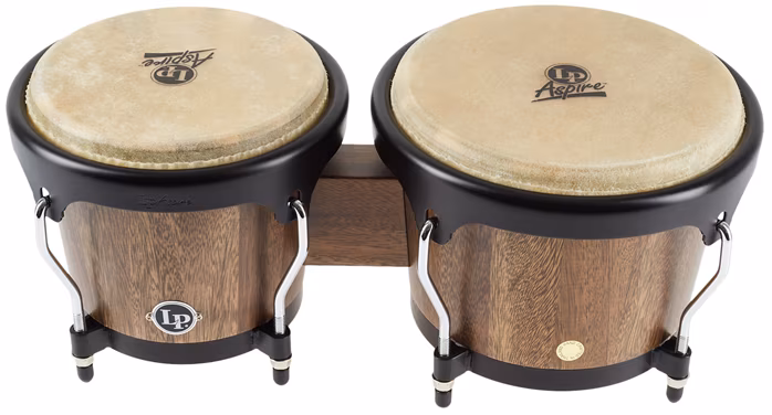 Latin Percussion Aspire Series Walnut Bongo - Bongos