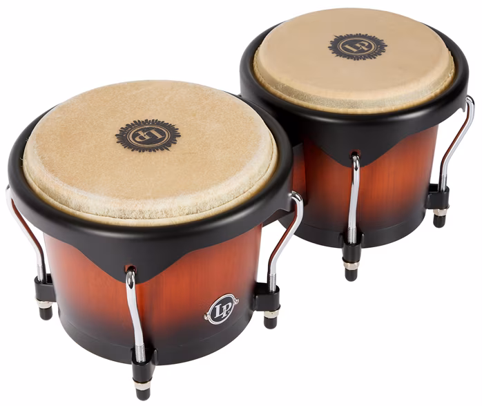Latin Percussion City Series Vintage Sunburst Bongo - Bongos
