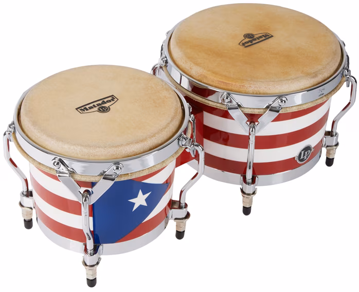Latin Percussion Matador Series Puerto Rican Bongo - Bongos