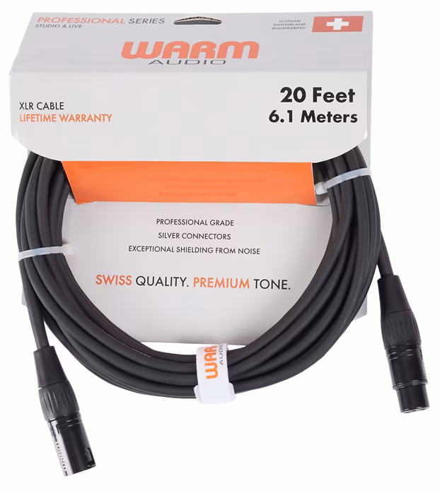 Warm Audio Pro-XLR-20' - Mikrofonkabel