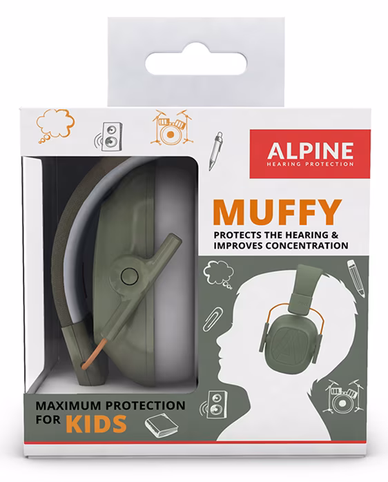 Alpine Muffy Green - Kinder-Gehörschutz