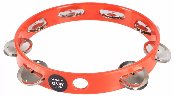 GW Tambourine 8 Red - Tamburin