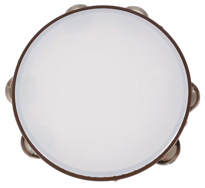 GW Tambourine Brown - Tambourin mit Fell