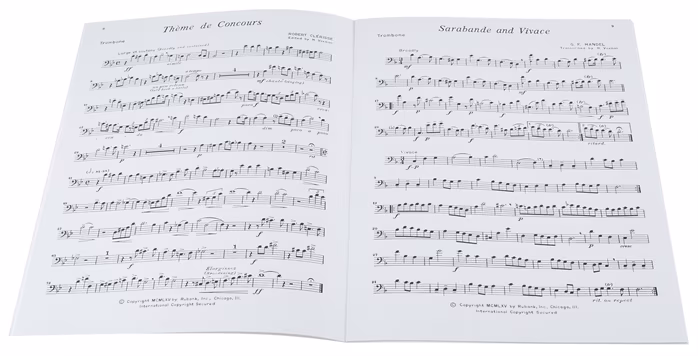 MS Concert and Contest Collection - Trombone  - Posaunen-Noten