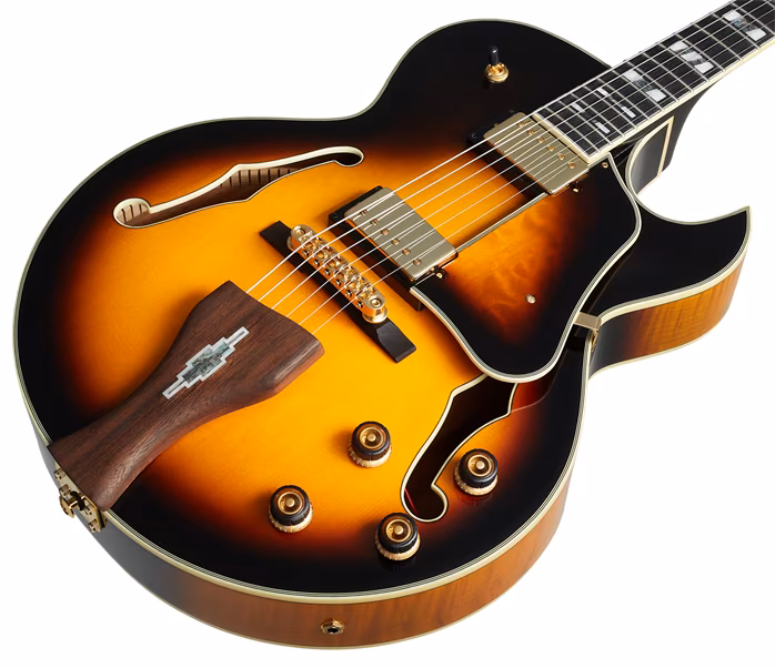 Ibanez LGB30 Vintage Yellow Sunburst - Semiakustische Gitarre