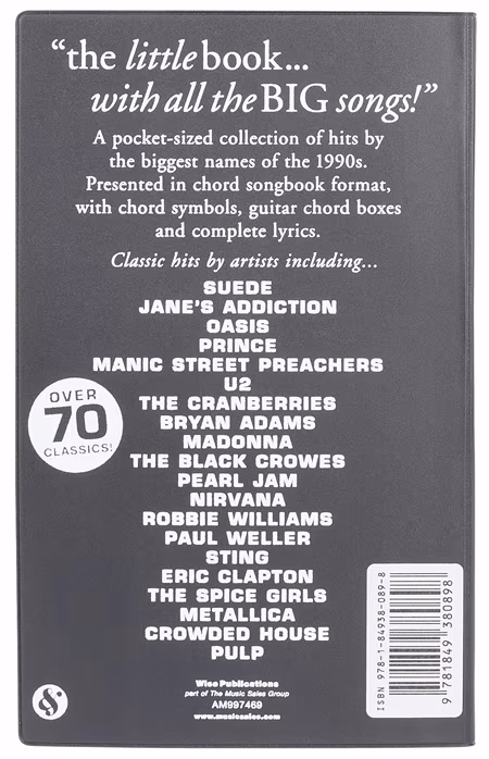 MS The Little Black Book Of '90s Greatest Hits - Songbuch