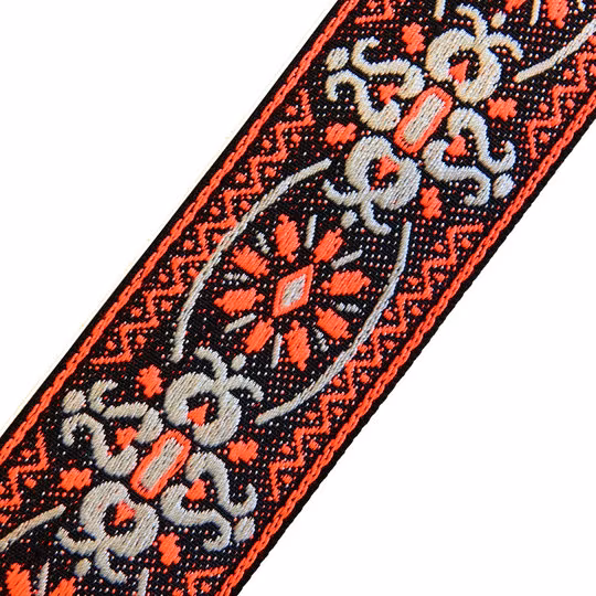 Richter Retro Red/Black - Gitarrengurt