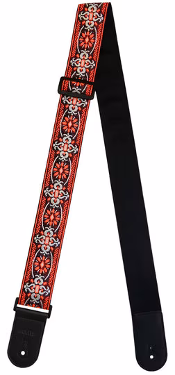 Richter Retro Red/Black - Gitarrengurt
