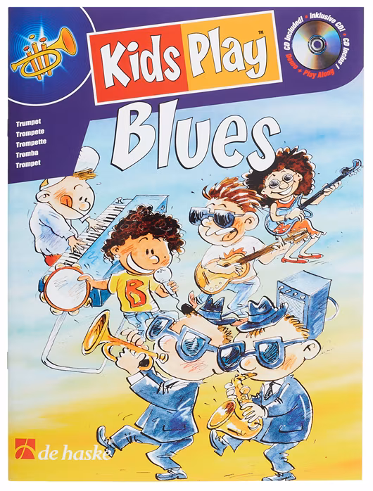 MS Kids Play Blues - Trompeten-Schule für Anfänger