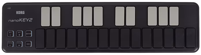 Korg nanoKEY2 BK (fast neues) - USB/MIDI Keyboard