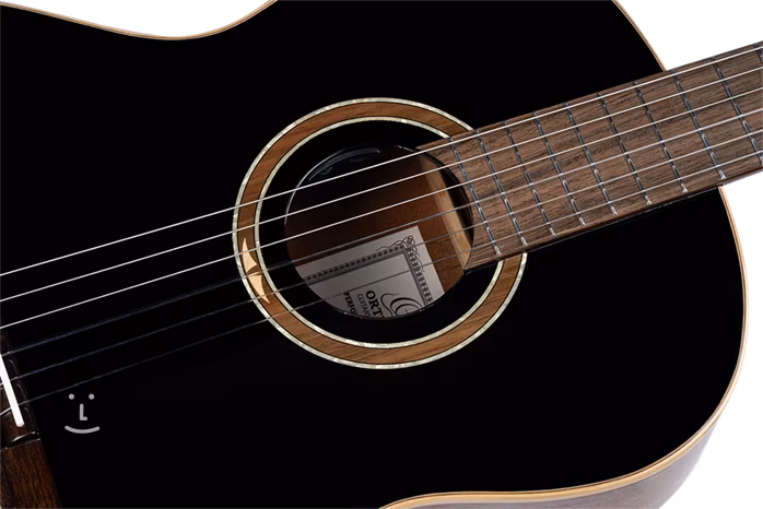 Ortega RE238SN-BKT - Klassische elektroakustische Gitarre