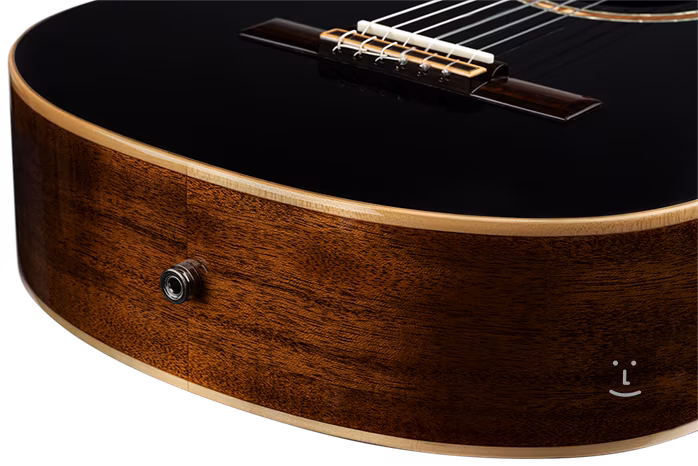 Ortega RE238SN-BKT - Klassische elektroakustische Gitarre