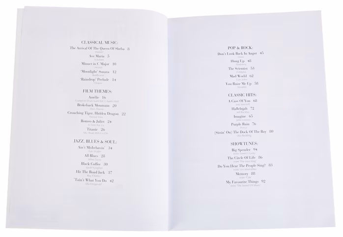 MS Great Piano Solos - The Black Book Easy Piano Edition - Klaviernoten