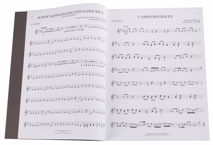 MS First 50 Songs You Should Play On Xylophone - Schlagzeug-Noten
