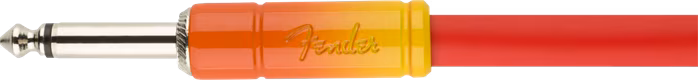 Fender Ombré Instrument Cable 10' Tequila Sunrise - Instrumentenkabel