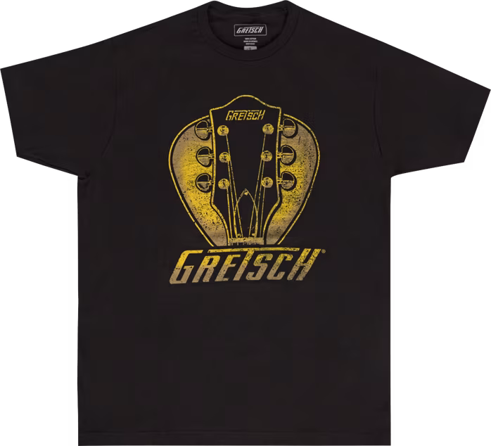 Gretsch Headstock Pick T-Shirt - XL - T-Shirt