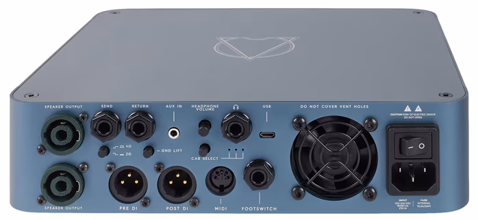 Darkglass Alpha·Omega 900 - Transistor-Verstärker für Bass 