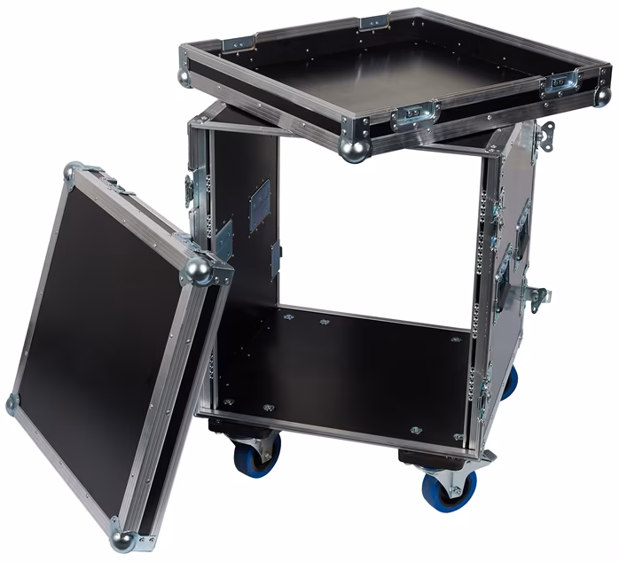 Razzor Cases 12U rack 500 wheels - Rack Case