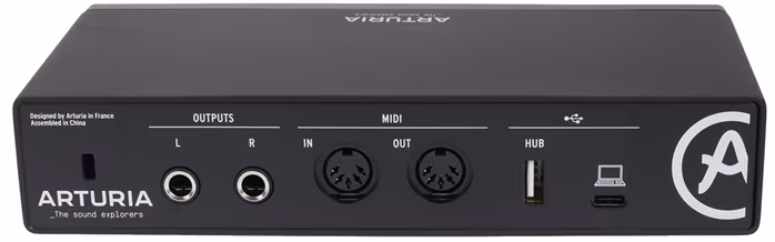 Arturia MiniFuse 2 BK - USB-Soundkarte