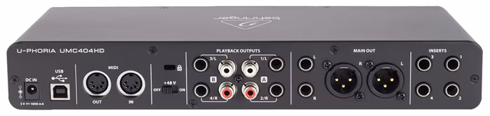 Behringer UMC404HD - USB-Soundkarte