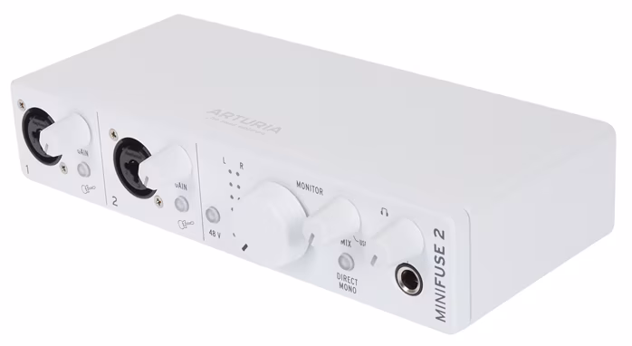 Arturia MiniFuse 2 WH - USB-Soundkarte