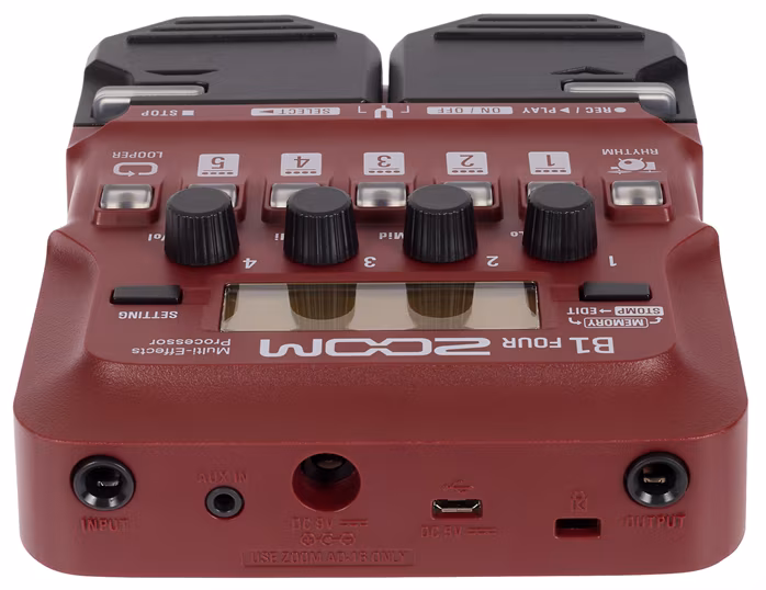 Zoom B1 Four - Bass-Multieffekt