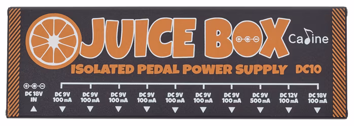 Caline DC-10 Juice Box Pedal Power - Multiadapter
