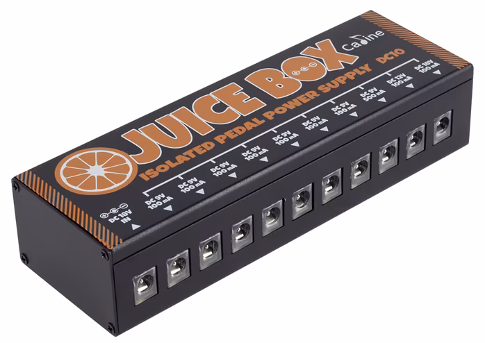 Caline DC-10 Juice Box Pedal Power - Multiadapter