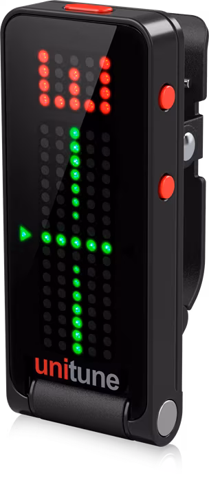 TC Electronic UniTune Clip Noir - Clip-On Stimmgerät