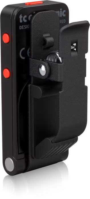 TC Electronic UniTune Clip Noir - Clip-On Stimmgerät