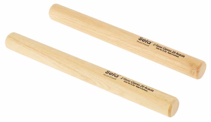 Sela 2-Tone Claves 20 Acacia - Claves