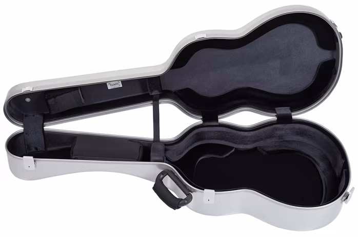 Bam La Défense - Classical Guitar - Brushed Aluminium - Koffer für klassische Gitarre